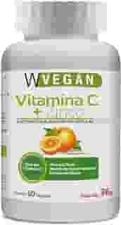 W Vegan Vitamina C 500Mg + Zinco 60 Capsulas Wvegan Vegano