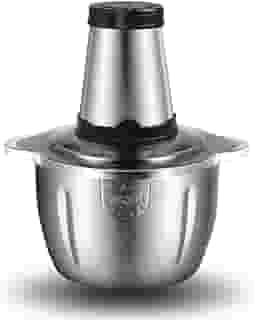Multiprocessador Triturador Processador de Alimentos Elétrico, 2 litros, Aço Inox 850W, 127V, Multiuso para Carnes e Legumes