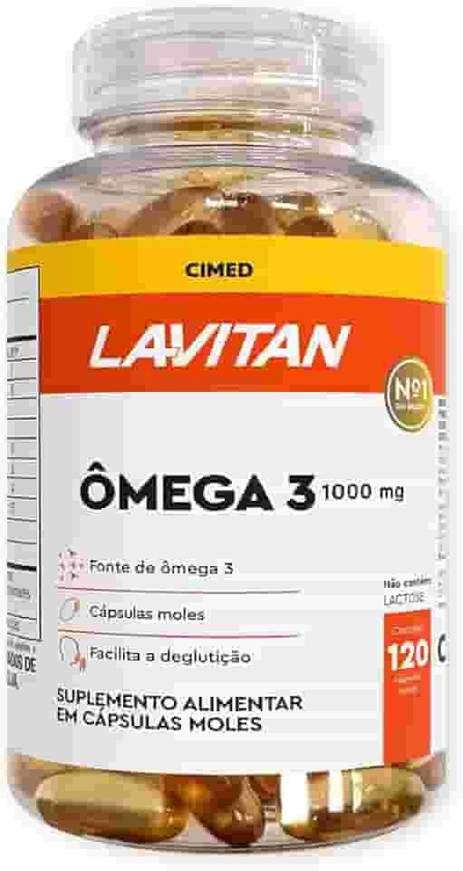 Lavitan ômega 3 1000 mg- 120 cápsulas