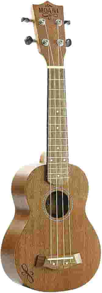 Ukulele Moani WAIMEA Soprano 21” Acústico, Sapele em acabamento fosco, Cor Natural, Encordoamento Aquila e Bag UKBG03-21