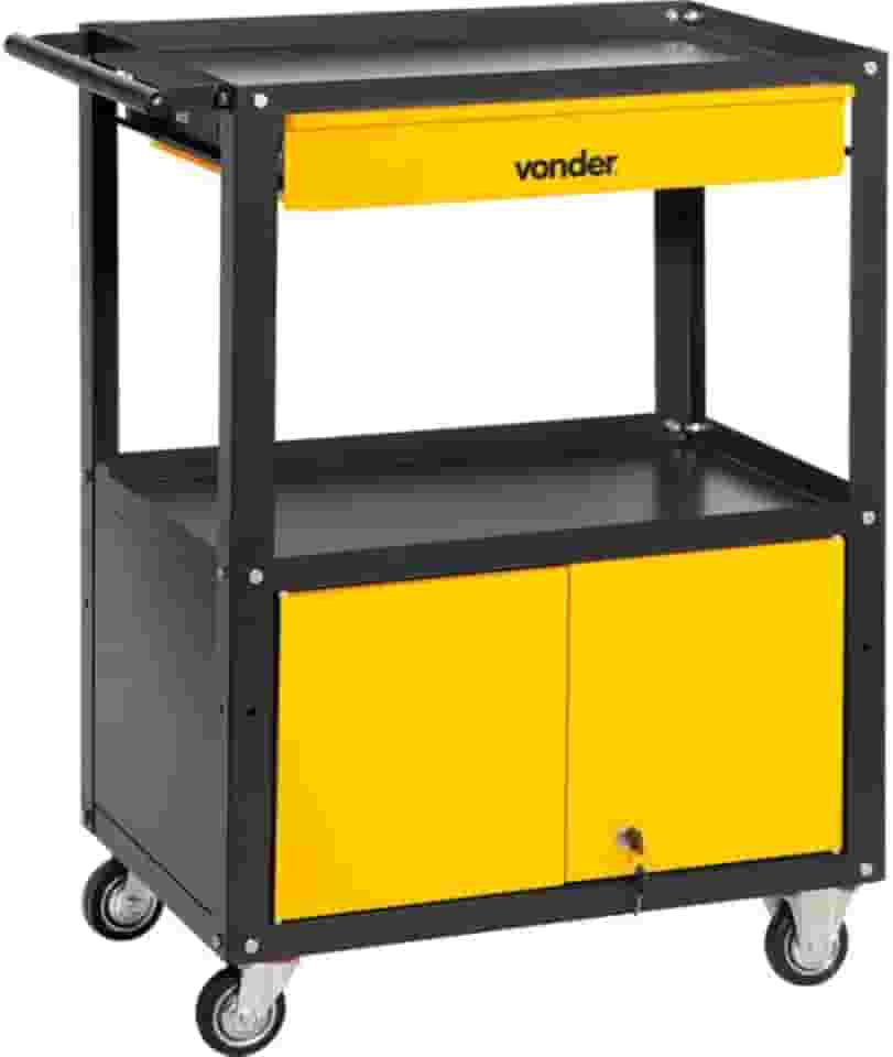 Vonder, Carro Para Ferramentas, Desmontável, Semifechado, Com 1 Gaveta.
