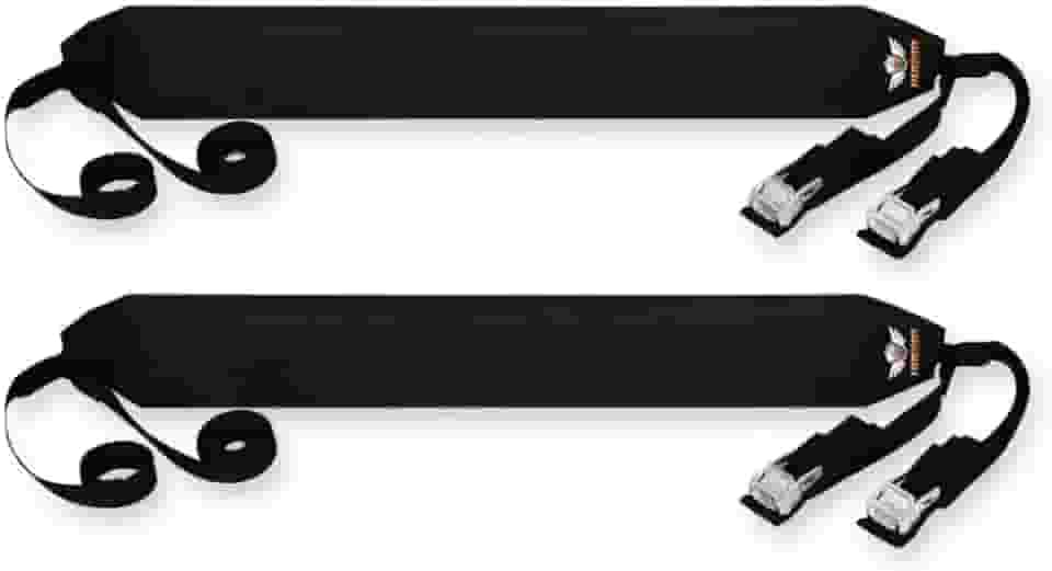 Rack Veicular Removível Com Cintas Acopladas Universal Preto