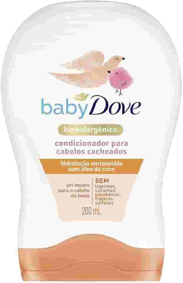 Baby Dove Condicionador Hidratação Enriquecida Cabelos Cacheados 200Ml