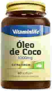 Óleo de Coco 1000mg - 60 Cápsulas - VitaminLife, VitaminLife