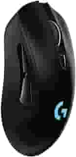 Mouse Gamer Sem Fio Logitech G703 LIGHTSPEED com RGB LIGHTSYNC, 6 Botões Programáveis, Sensor HERO 25K e Bateria Recarregável - Compatível com POWERPLAY