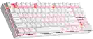 Redragon TECLADO MECANICO REDRAGON KUMARA K552W-2 SINGLE COLOR BRANCO/MARROM, UNICO
