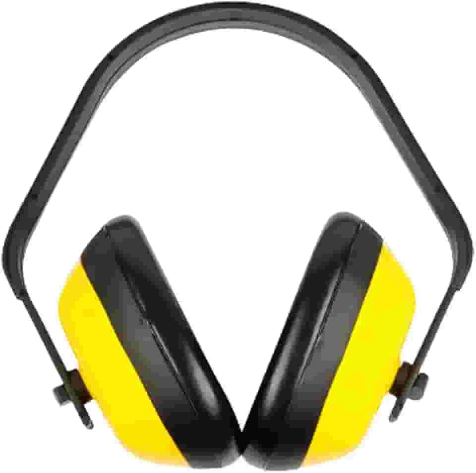 Protetor Auricular Tipo Concha, Arco Ajustável, Alta Redução de Ruído, Uso Industrial e Profissional