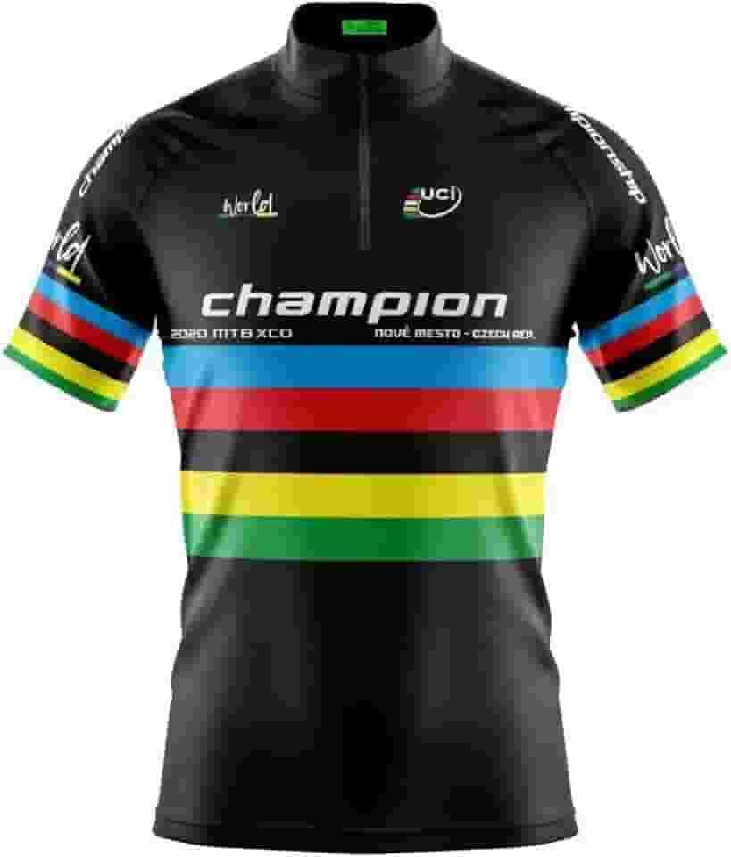 Camisa Ciclismo Masculina Roupa para Ciclista Bike Bicicleta Cor:Preto;TAMANHO:GG