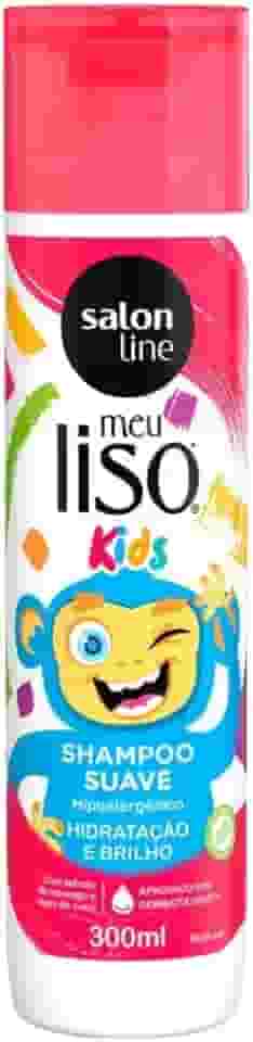 Salon Line, Shampoo, Meu Lisinho Kids, Imaginação e Diversão, Vegano - Cabelos Lisos, 300 ml
