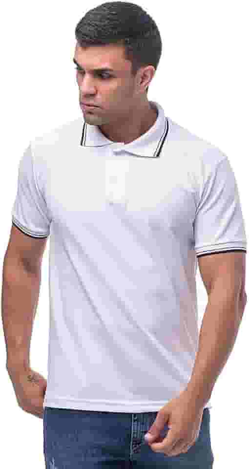 Camisa Gola Polo Masculina Básica Blusa Malha Piquet