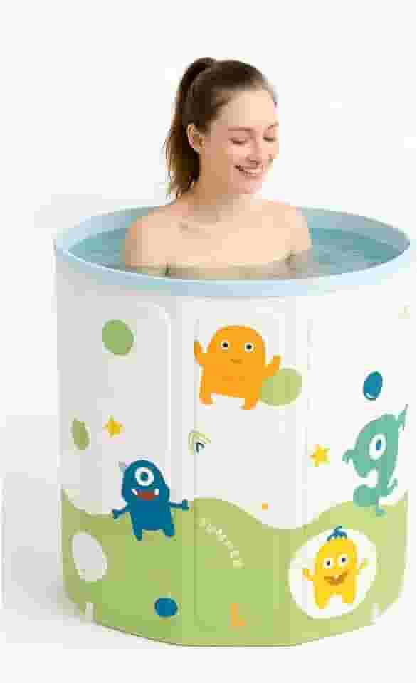 Banheira Ôfuro Spa Dobrável Multiuso para Crianças e Adultos 230 litros - MJ BRANDS