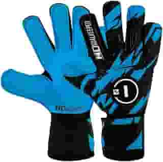 Luva de Goleiro Campo e Society Semi Profissional N1 Starter Cor:Blue, Tamanho:9