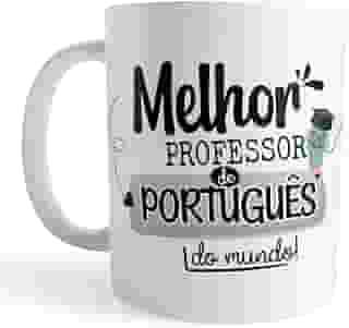 Voar Personalizados, Caneca Xícara Professor de Português Dia dos Professores