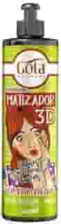 Matizador 3D Vermelho Intenso Linha 300 Ml, Gota Dourada
