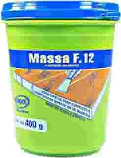 Massa F12 para Calafetar Madeira 400g Marfim