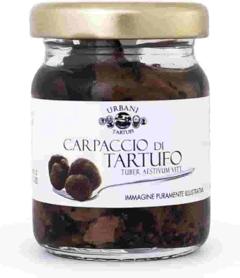 CARPACCIO DI TARTUFO TRUFAS NEGRAS EM LASCAS URBANI 25G