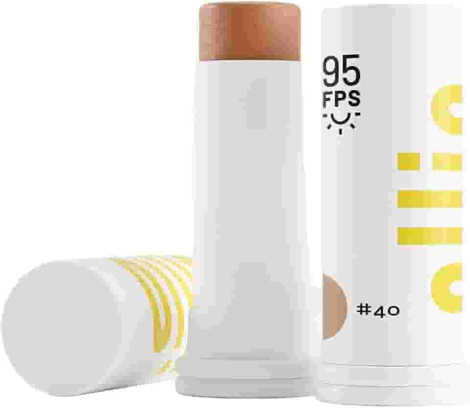 Protetor solar em bastão com cor FPS 95#40