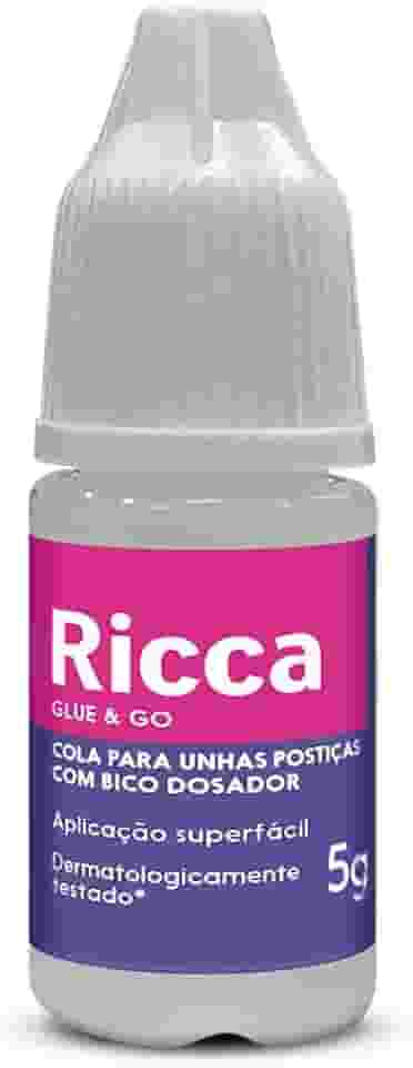 Ricca Cola Para Unhas Postiças 5g