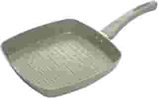LYOR - Bistequeira de Indução 24cm em Alumínio com Revestimento Cerâmico - Cor Taupe