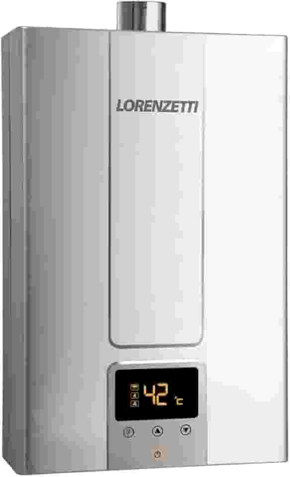 Aquecedor de Água a Gás LZ 2000 DE-I GN Digital 20 L/Min, INOX, LORENZETTI