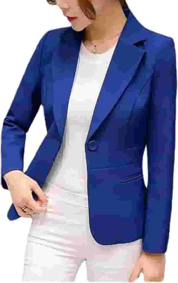 Blazers femininos paletós conjuntos manga longa jaqueta slim fit jaqueta escritório blazer