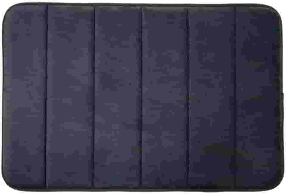 Tapete Antiderrapante Soft – Macio, Absorvente, Lavável e de Secagem Rápida para Conforto e Segurança (Cinza)