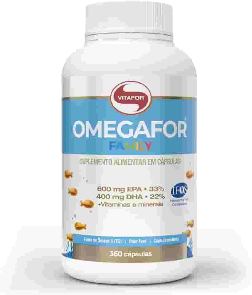 Vitafor - Omegafor Family - 360 Cápsulas