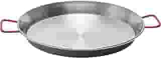 Garcima Panela de paella de aço carbono de 38 cm