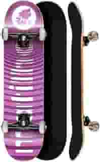 Matilha Skateboard, Skate Montado Shape Matilha 8.0 Roxo Circle