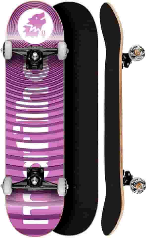 Skate Montado Shape Matilha 8.0 Roxo Circle