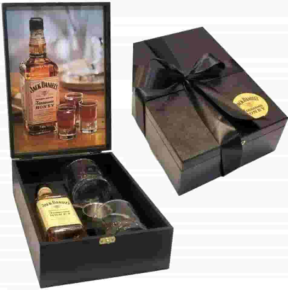 Kit The Drink Whisky Mel 375 ml + 2 Copos + Dosador
