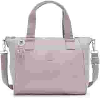 Bolsa Kipling Amiel Cinza