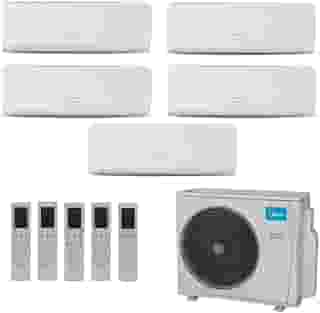 Ar-Condicionado Multi Split Inverter Springer Midea 42.000 (3x Evap HW 9.000 + 1x Evap HW 12.000 + 1x Evap HW 18.000) Quente/Frio 220V