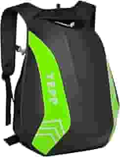 Mochila Bag Moto Motocross Motoboy Trabalho à prova d'água Impermeável Reflexivo Grande Cor:Verde