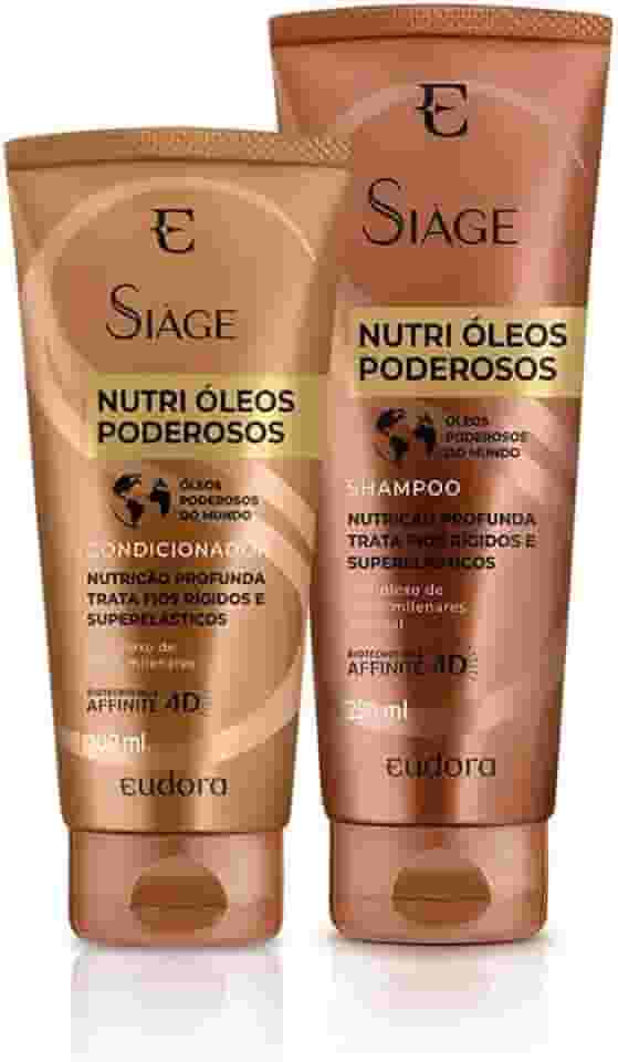 Eudora Kit Siàge Nutri Óleos Poderosos Shampoo + Condicionador