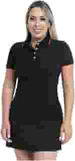 Camisa Gola Polo Feminina Algodão Elastano Uniforme Lisa