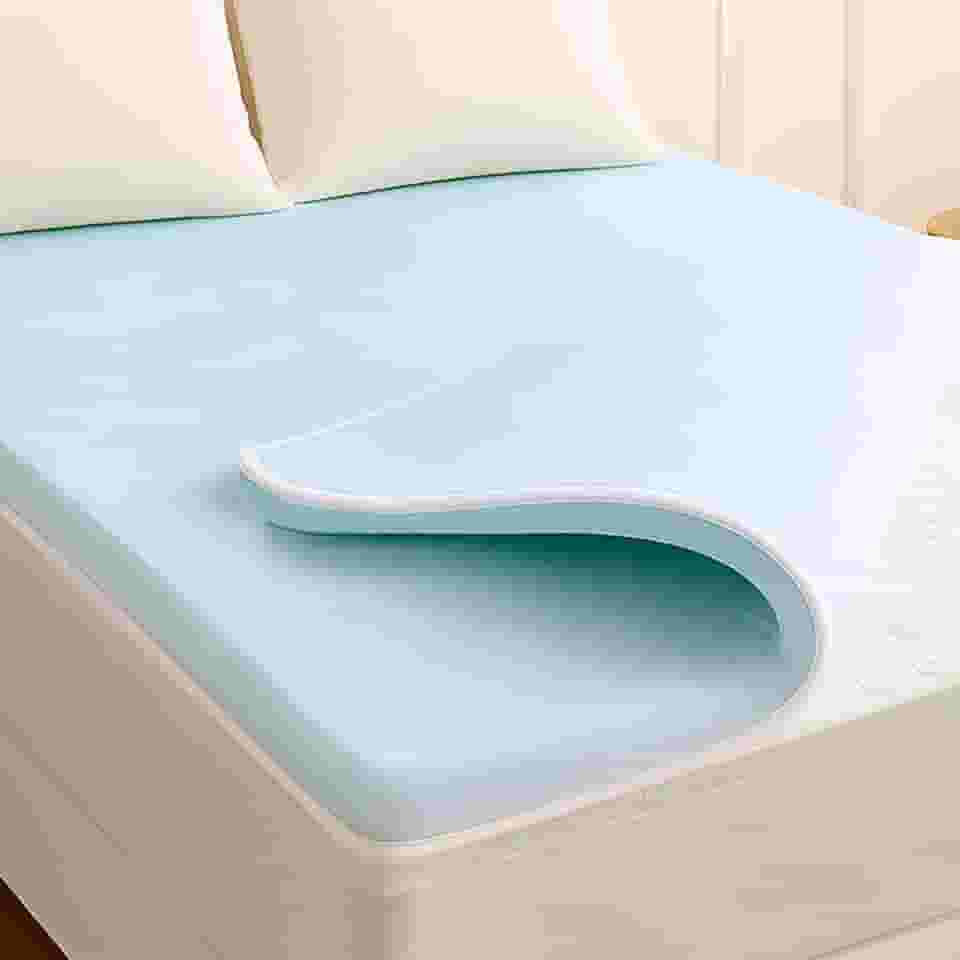 Pillow Top Casal Viscoelástico Espuma da NASA 138x188x4cm BF Colchões