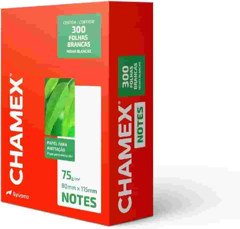 Bloco Para Recado Chamex Notes 80X115Mm 300Fls.