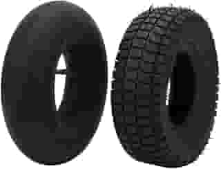 9x3.50-4 Pneus Internos de Borracha, Pilotagem de Chuva de Neve Com Melhor Aderência para Scooter Elétrico, Estável e