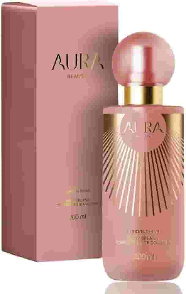 Body Splash Desodorante Colônia Aura Beauty Aurora Shine Jade Picon 200Ml