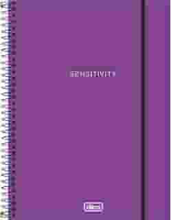 Tilibra - Neon Caderno Universitário com Espiral e Capa Plástica, Neon Lilás, 80 Folhas