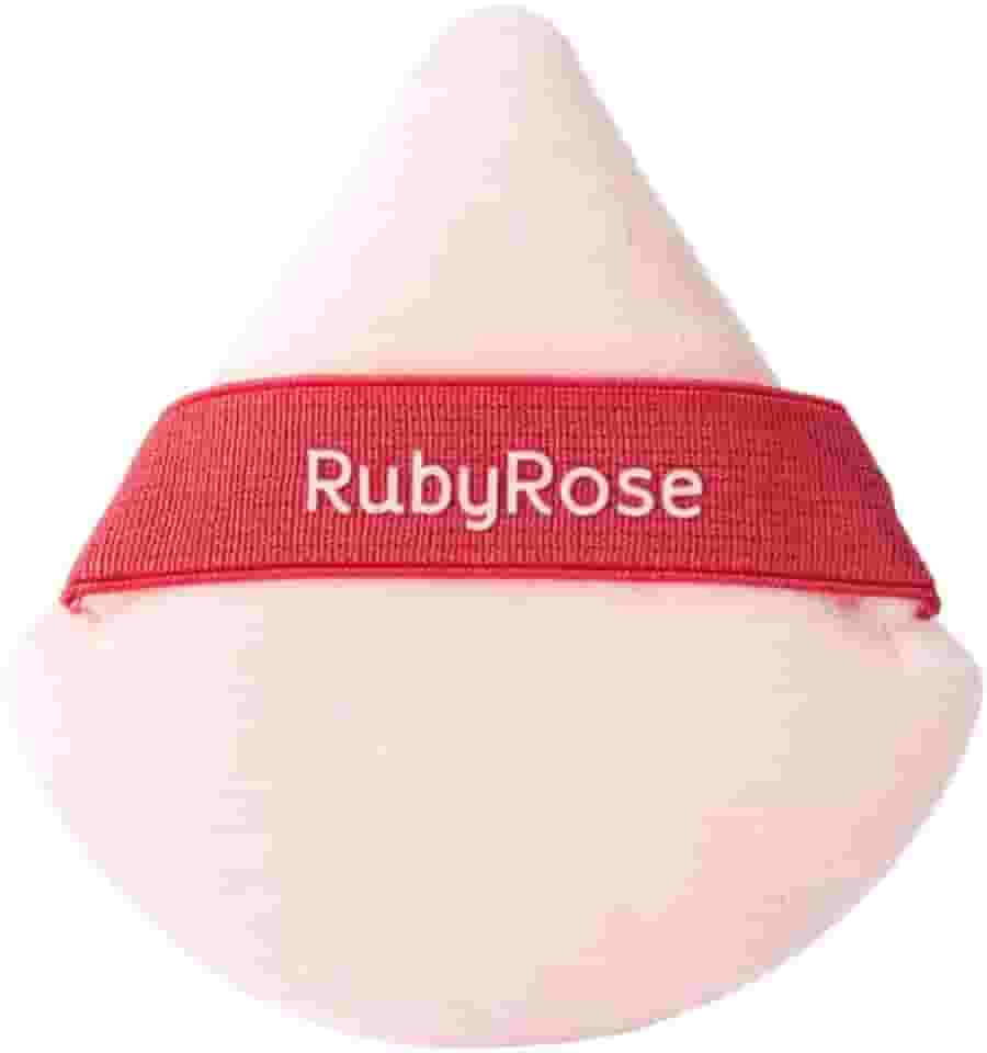 Esponja de Maquiagem Veludo Cloud Puff Ruby Rose Para Pó Macia