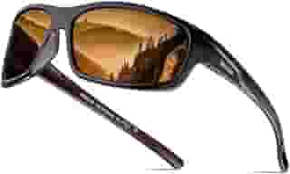 BEALER Óculos de sol esportivos polarizados para homens, leve, armação TR90, óculos de sol para dirigir, ciclismo, pesca, proteção UV