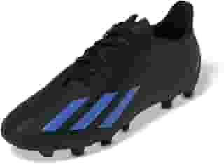 Chuteira Adidas Campo Deportivo II Preta e Azul - Masculino