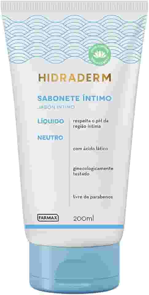Farmax - Sabonete Íntimo Hidraderm Farmax 200Ml Neutro