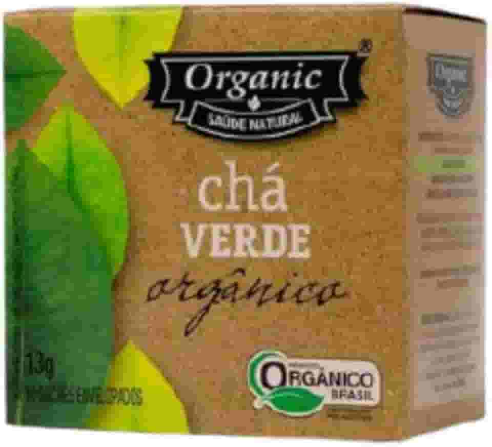 Chá Verde Orgânico Organic 10 Sachês