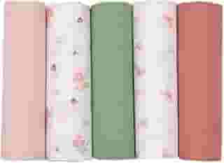 Papi Textil Fralda Soft Premium Papi Baby - 05 unidades, Encanto Cogumelo