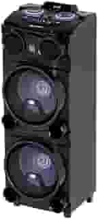 TORRE DE SOM BLACK BASS BLUETOOTH 2xWOOFERS 12' Gradiente GDB12M 1800W Bivolt
