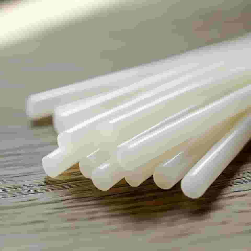 Bastão De Cola Quente Grossa1 Kg - Seca Rápido E Resistente! 11,2 mm x 30 cm Criarte Office