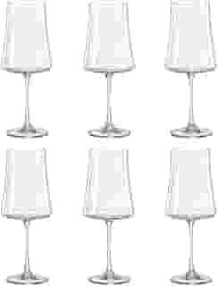 Jogo 6 Taças De Vinho Xtra Luxo Cristal Bohemia - 560ML